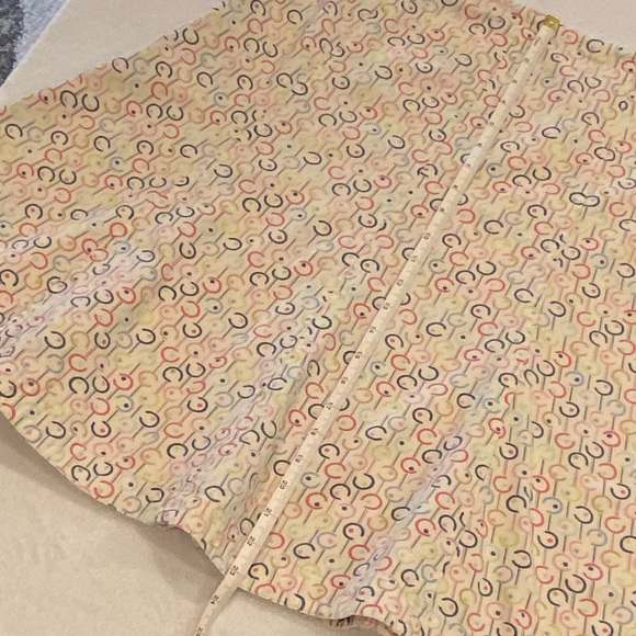 Retro Fun Colorful Print Skirt With A Flare - Picture 9 of 12